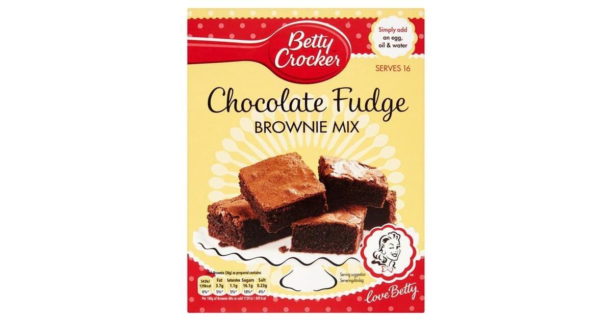 Betty Crocker Chocolate Fudge Brownie Mix 415 G Candy Storecz Dobroty Z Celého Světa 8534