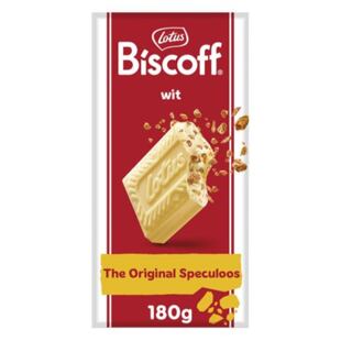 Lotus Biscoff bílá čokoláda s náplní s příchutí sušenek 180 g