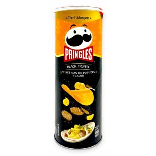 Pringles bramborové chipsy s příchutí bramborové kaše a lanýžů 80 g