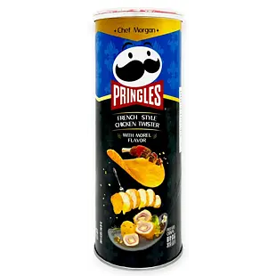 Pringles bramborové chipsy s příchutí kuřecího twisteru a smržů 80 g