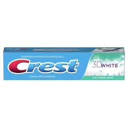 Crest 3D Extreme Mint zubní pasta pro bílé zuby 125 ml