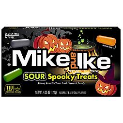 Mike and Ike Spooky kyselé bonbony s ovocnými příchutěmi 120 g