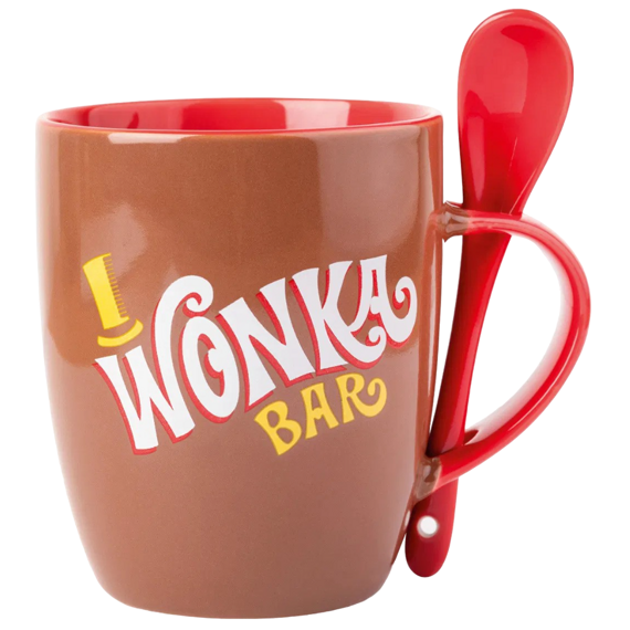 Willy Wonka hrnek na kávu se lžičkou 350 ml