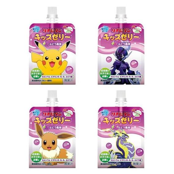 Taisho Pokémon želé nápoj s příchutí hroznu 125 ml