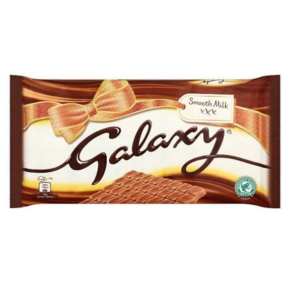 Galaxy mléčná čokoláda 360 g