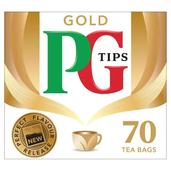 PG Tips Gold černý čaj 70 ks 203 g