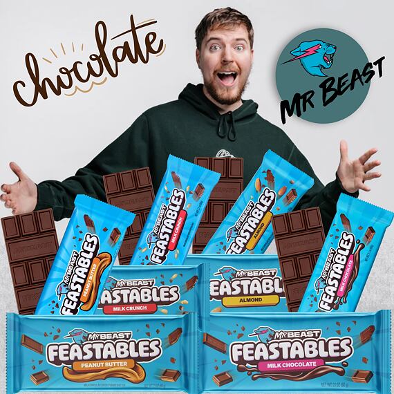 Feastables MrBeast starter pack